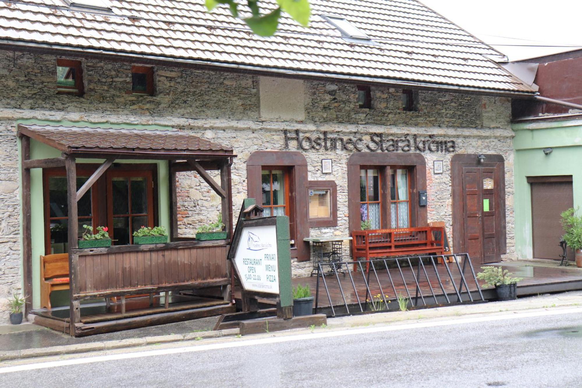 Hostinec Stará Krčma Stratená Exterior foto